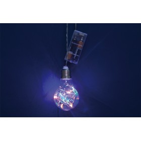 LAMPADINA 10LED BATTERIA MULTI