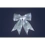 PUNTALE FIOCCO CON 20 LED A BATTERIA BIANCO