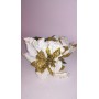 PIANTINA ROSA SILVER DIAM.10CM