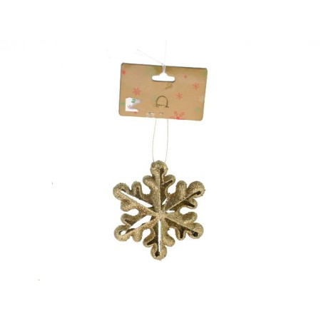 PENDENTE STELLA GHIACCIO GLIT.ORO