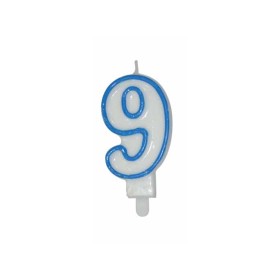 CANDELE CM 8 AZZURRA/BIANCA N9