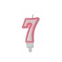 CANDELE CM 8 ROSA/BIANCA N7