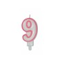 CANDELE CM 8 ROSA/BIANCA N9