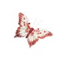 FARFALLA ROSSO CON CLIP 16CM.