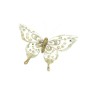FARFALLA ORO CON CLIP 18CM
