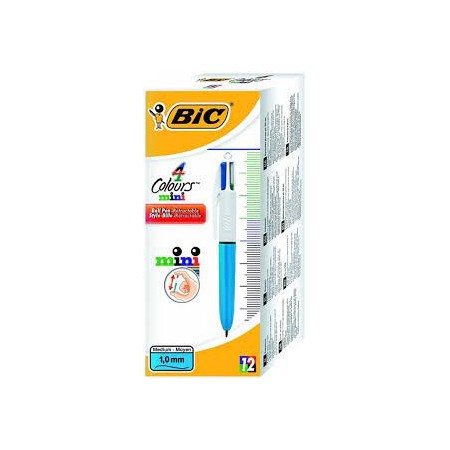 BIRO 4 COLORI MINI BIC