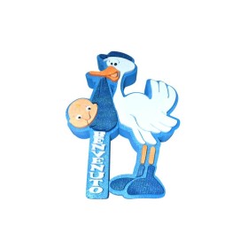 CICOGNA AZZURRA 43X60