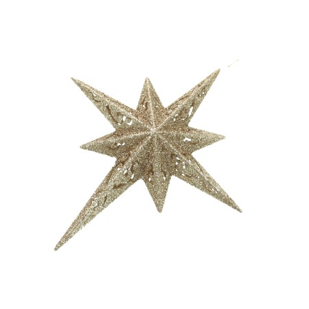 PENDENTE STELLA 8 PUNTE ORO 28CM