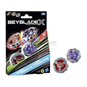 BEYBLADE X DUAL PACK ROSSO/VIOLA