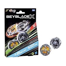 BEYBLADE X DUAL PACK ARANCIO/NERO
