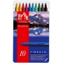 PENNARELLI FIBRALO X 10 CARAN D'ACHE