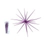 RICCIO DA MONTARE VIOLA 58CM GLITTER