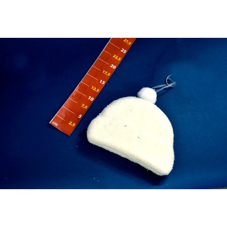 APPENDINO CAPPELLO BIANCO 18CM.