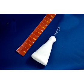 APPENDINO CAPPELLO BIANCO 17CM.