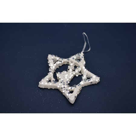 APPENDINO STELLA CON RENNA YZ041 ARGENTO.