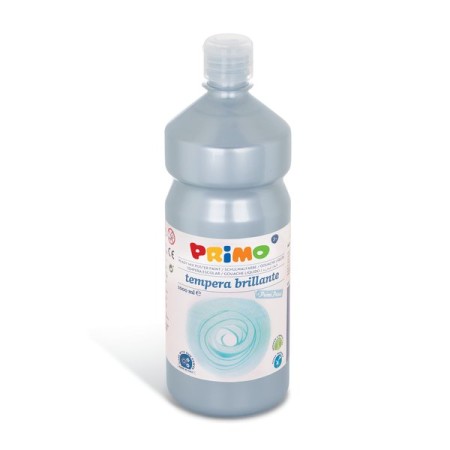 COLORI TEMPERA 1LT PRIMO COLORE ARGENTO