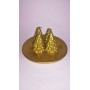 4 ALBERI C/PIATTO 15CM ORO - H30556G.