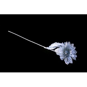FIORE GAMBO CORTO ARGENTO