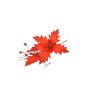 FIORE GAMBO CORTO ROSSO