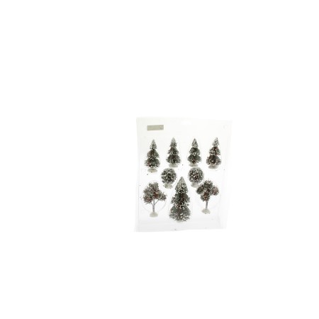 SET 9 ALBERI IN PVC