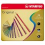 PASTELLI LEGNO X24 IN SCAT. MET. STABILO