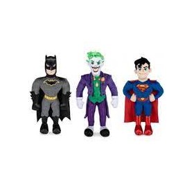 PELUCHE SUPERMAN-BATMAN-JOKER CM .30