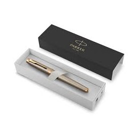 BIRO PARKER IM BLK ROLLER ORO/METALLO