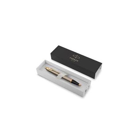 BIRO PARKER IM BLK BOLIGRAFO METALLO