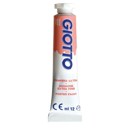 COLORI A TEMPERA 12 ML T/4 ROSA 6