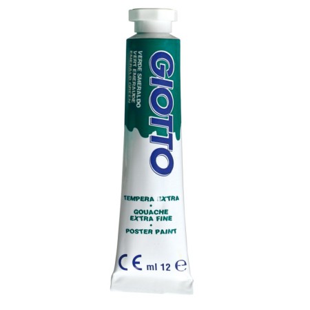COLORI A TEMPERA 12 ML T/4 VERDE SM. 14