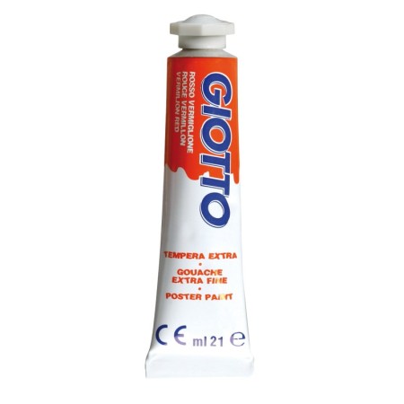 COLORI A TEMPERA 21 ML T/7 ROSSO VERMOGL. 7