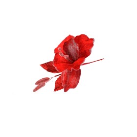 FIORE 15CM VELVET ROSSO