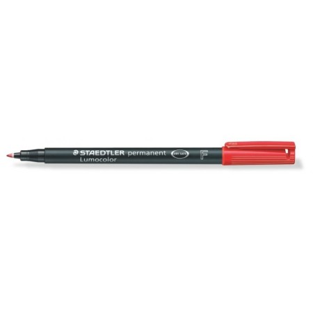 PENNARELLI LUMOCOLOR PUNTA F 10PZ ROSSO