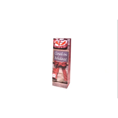 BUSTA NATALE 157GR. 12X9X36 FIOCCO.
