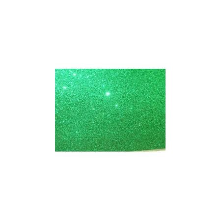 GOMMA EVA 40X60 GLITTER VERDE CANGIANTE