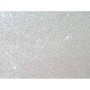 GOMMA EVA 40X60 GLITTER ARGENTO CHIARO