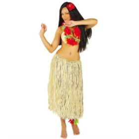 GONNE HAWAIANE RAFIA