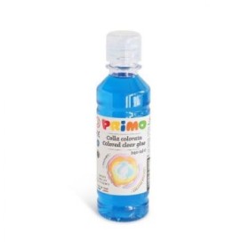 FLACONE COLLA COLORATA 240ML - CYAN