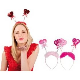 CERCHIETTO CUORICINI GLITTER