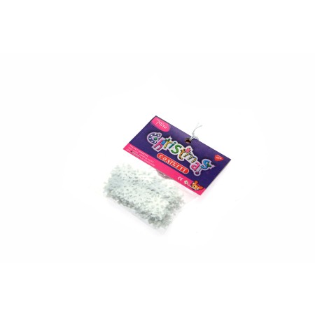 CONFETTI FIOCCO DI NEVE 23X23CM 14GR  BIANCO