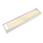 SET 8PZ CANDELA 40CM PANNA