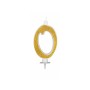 CANDELE GLITTER CM 12 ORO N0