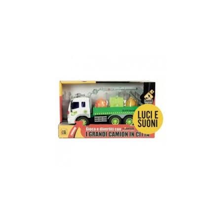 CAMION DEI RIFIUTI A FRIZIONE CON LUCI E SUONI
