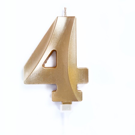 CANDELE LUXURI CM 10 ORO N4