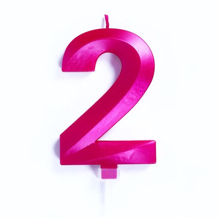 CANDELE LUXURI CM 10 FUXIA N2