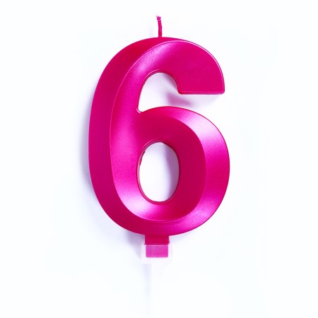 CANDELE LUXURI CM 10 FUXIA N6