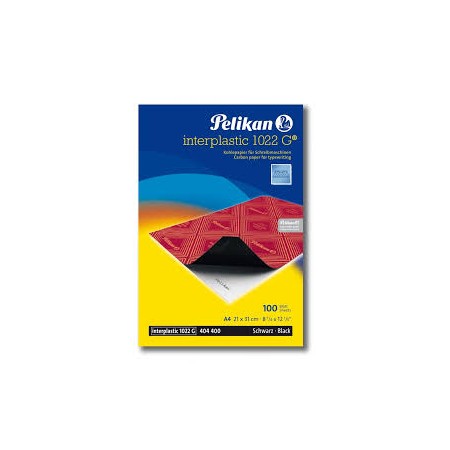 CARTA CARBONE 21X31 100 FOGLI PELIKAN