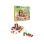 CARRETTO TRAINABILE LEGNO C/12 CUBI
