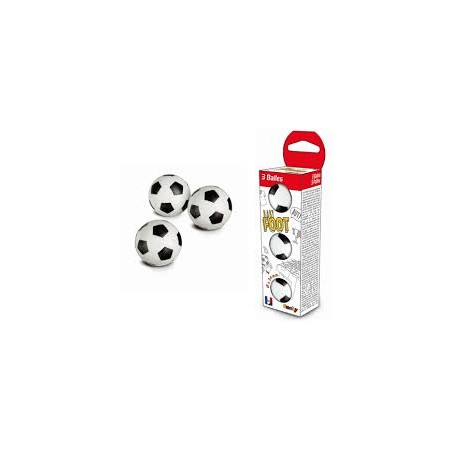 SET 3 PALLINE IN PLASTICA DIAM.34 MM