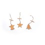 APPEND.ALBERO/STELLA/CUORE ORO